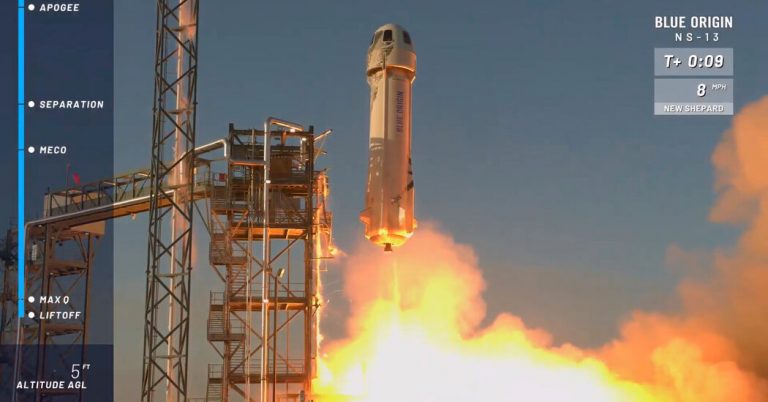Blue Origin's New Shepard Rocket Launches a New Line of Business